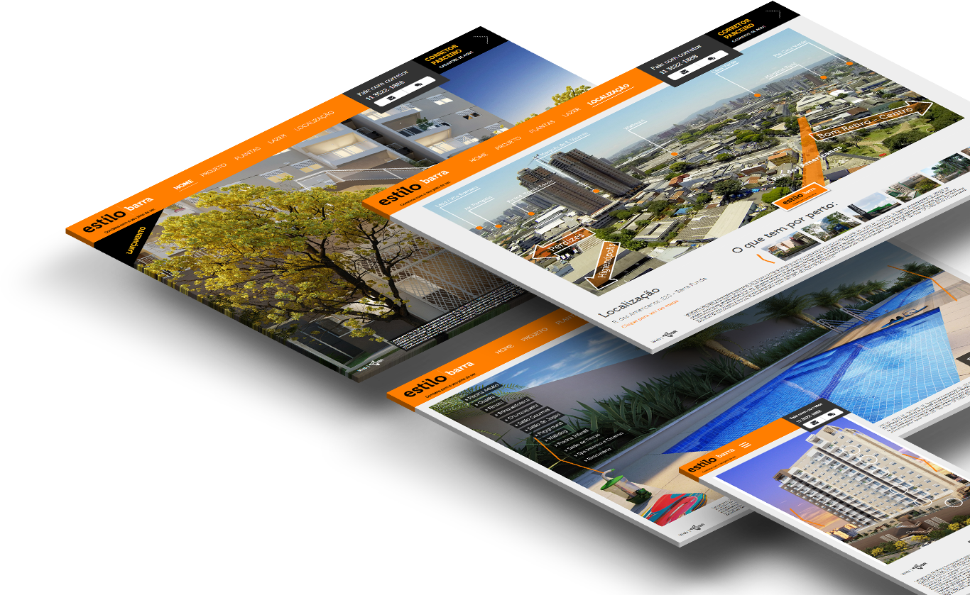 Layout | Site Responsivo - Estilo Barra